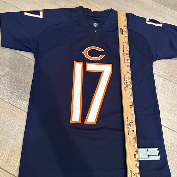 NFL Chicago Bears Alshon Jeffery #17 Navy Blue Jersey NEW YOUTH 10/12 M - Picture 7 of 8